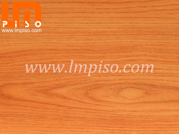 Vartical low traffic warm color teak laminate flooring