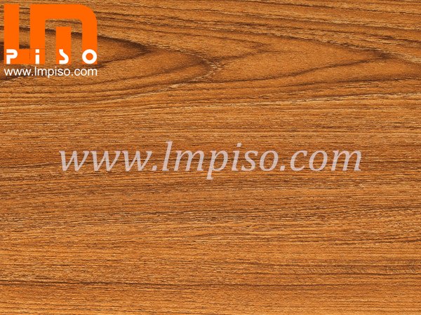 Exllent silky surface Golden teak laminate flooring