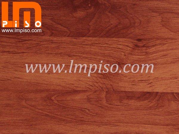 Three strips middle embossed ancient applewood laminate floor