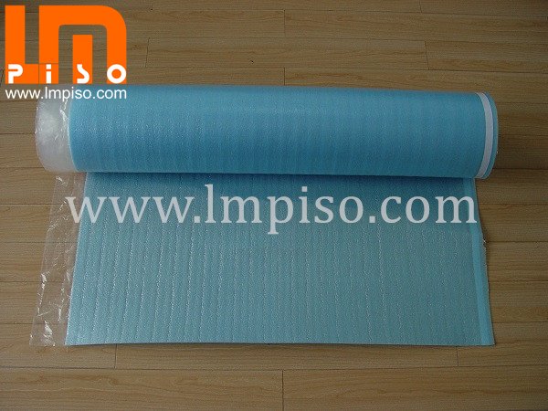 2mm EPE foam one side with 0.02mm PE film Underlay for lamina