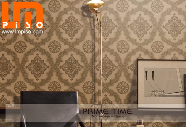Beautiful non woven wallpaper made in China