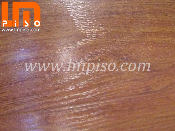 competitive price for wenge color real wood grain laminate flooring