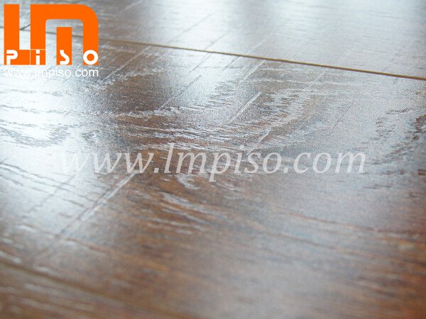 Anti termite beveled v groove E0 EIR surface laminate flooring