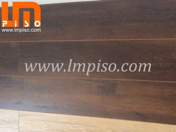 High quality beveled v groove easy maintain cutting stone laminate flooring
