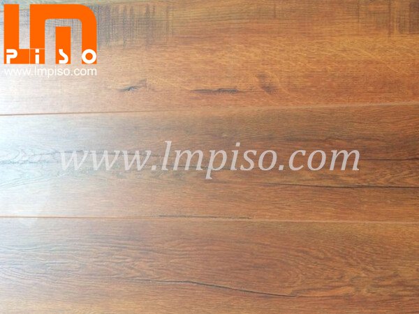 Good price for natrue style merbau color cutting stone laminate flooring