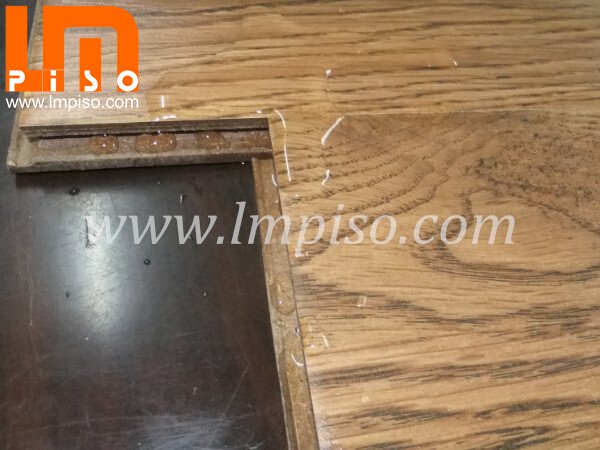 1218x198x12mm pressed v groove glossy surface waterproof laminate flooring