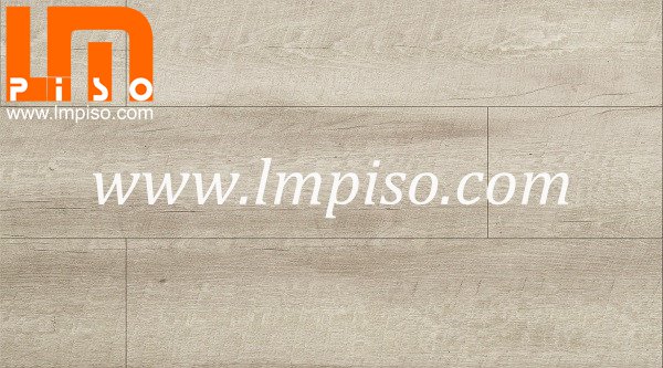 5.5 mm Ash Oak Crystal finish WPC composite vinyl Click flooring