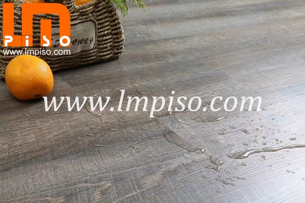 Hot sale grey virgin material SPC plank waterproof LVT floor 