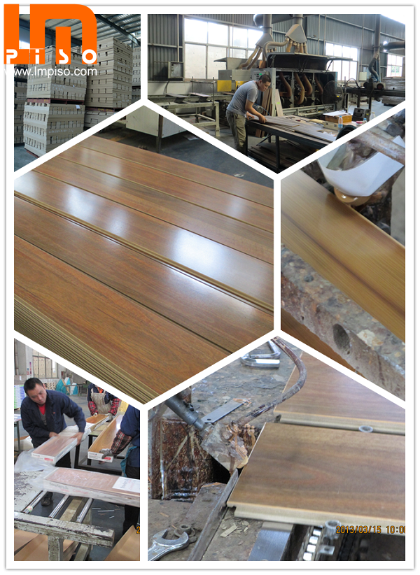 Waxing shinning finished robosto bamboo laminate flooring 